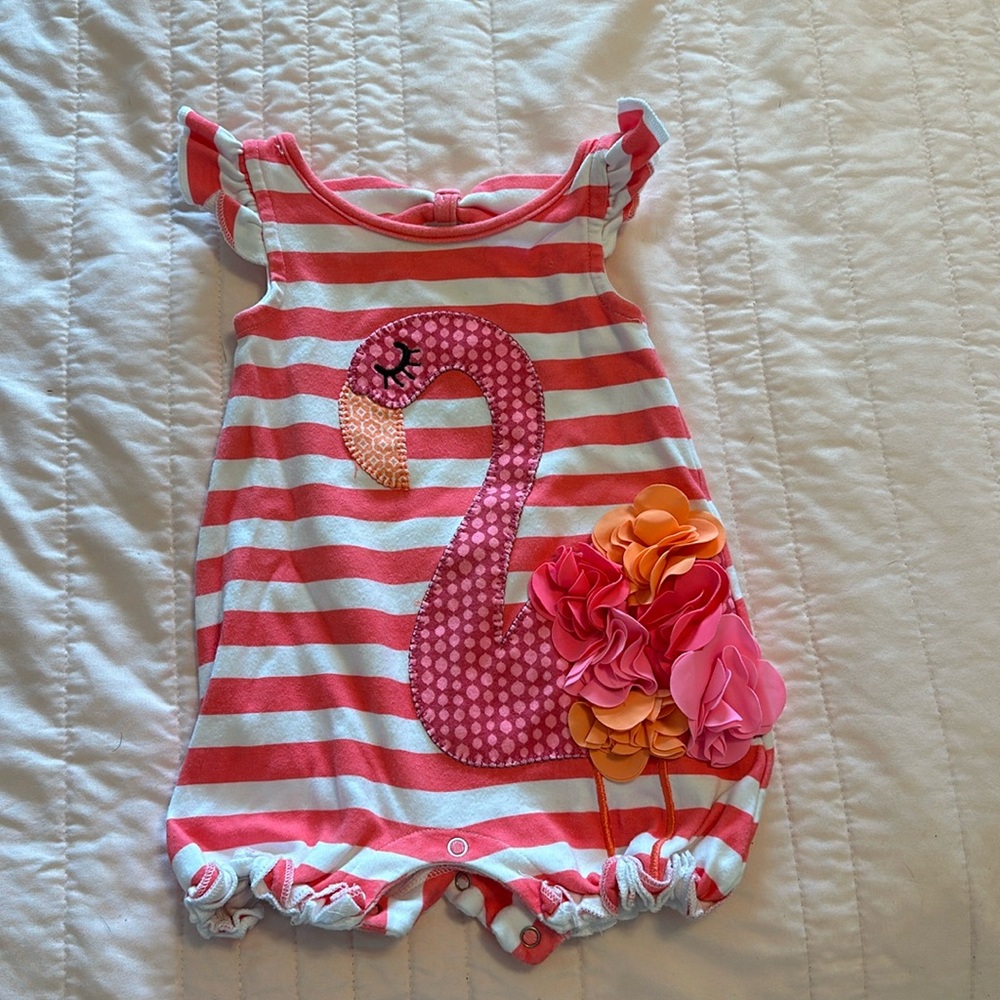 Mud Pie Flamingo Outfit 🦩